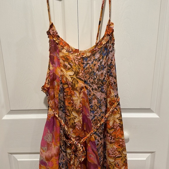 Free People Moondive Maxi Spaghetti Strap Boho Dress - Picture 5 of 7
